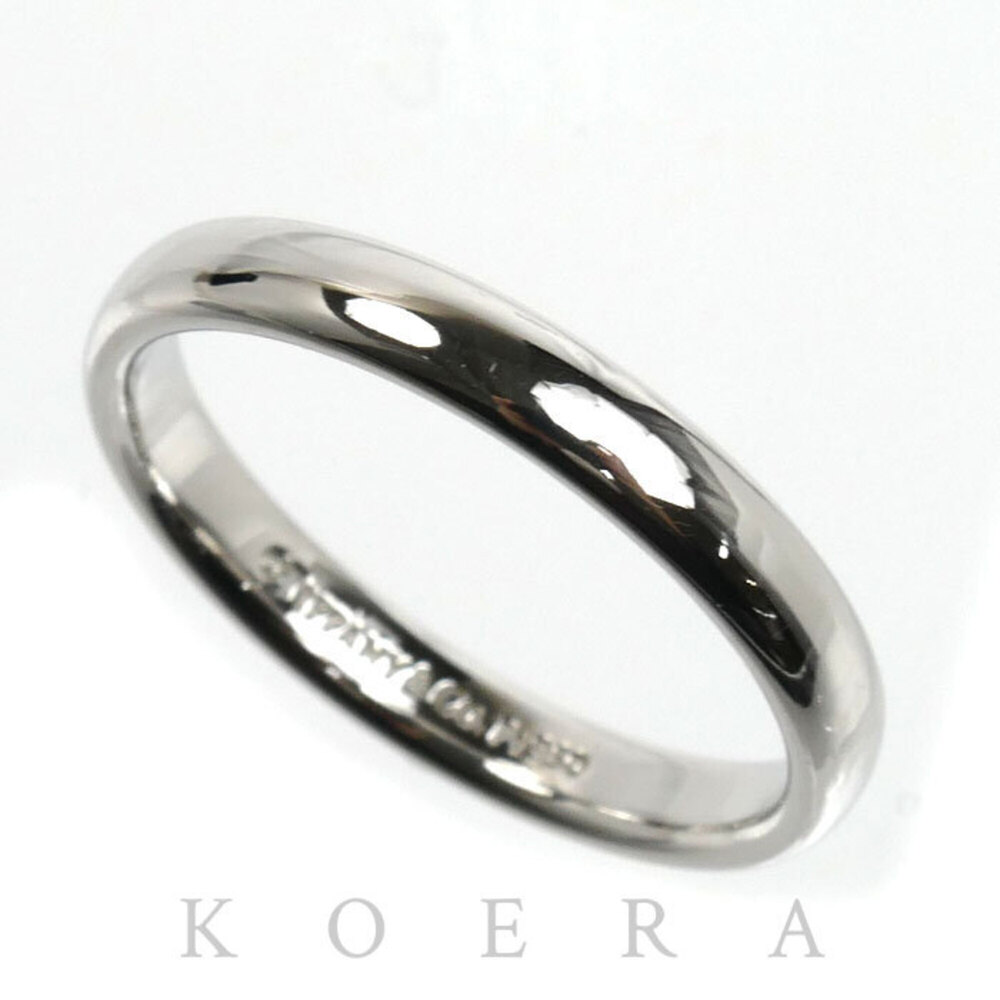 TIFFANY&Co. Tiffany & Co. Pt950 Platinum Forever Wedding Ring (60001820) 5.4g...